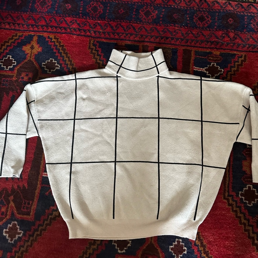 Stripe/grid sweater, Chichwish